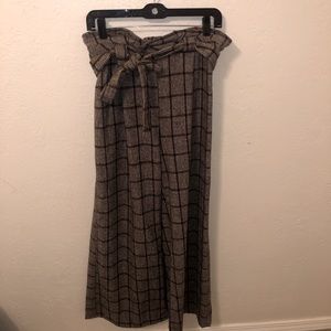 Brown and Black trousers